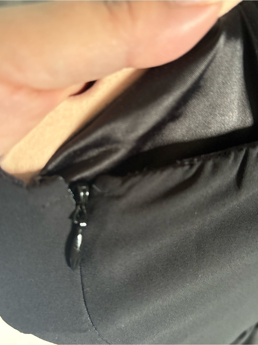 Express Black Strapless Ruffle Romper - Picture 6 of 7
